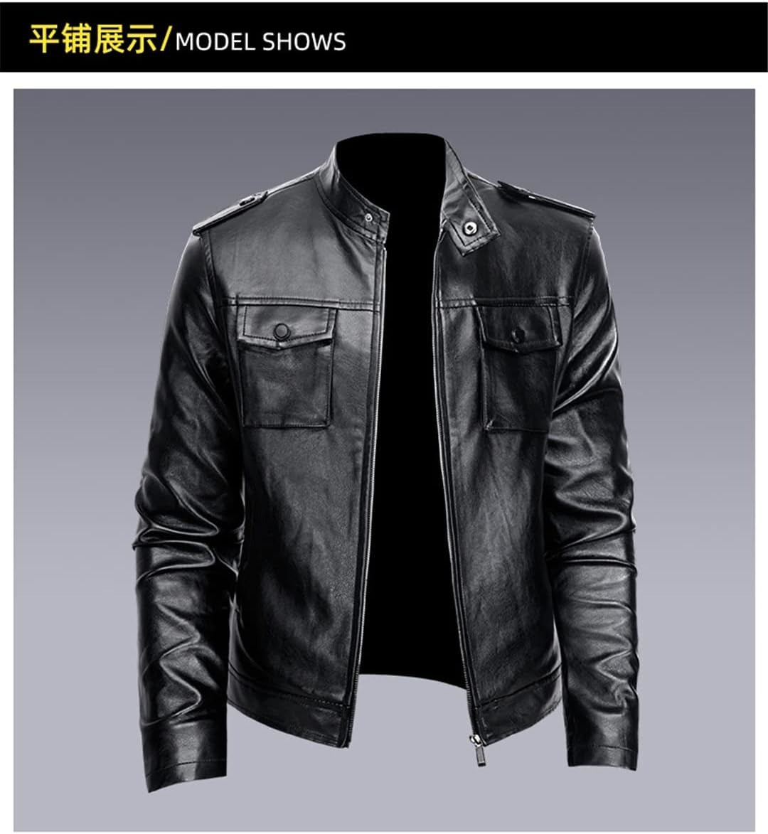 Leather mens Jeket